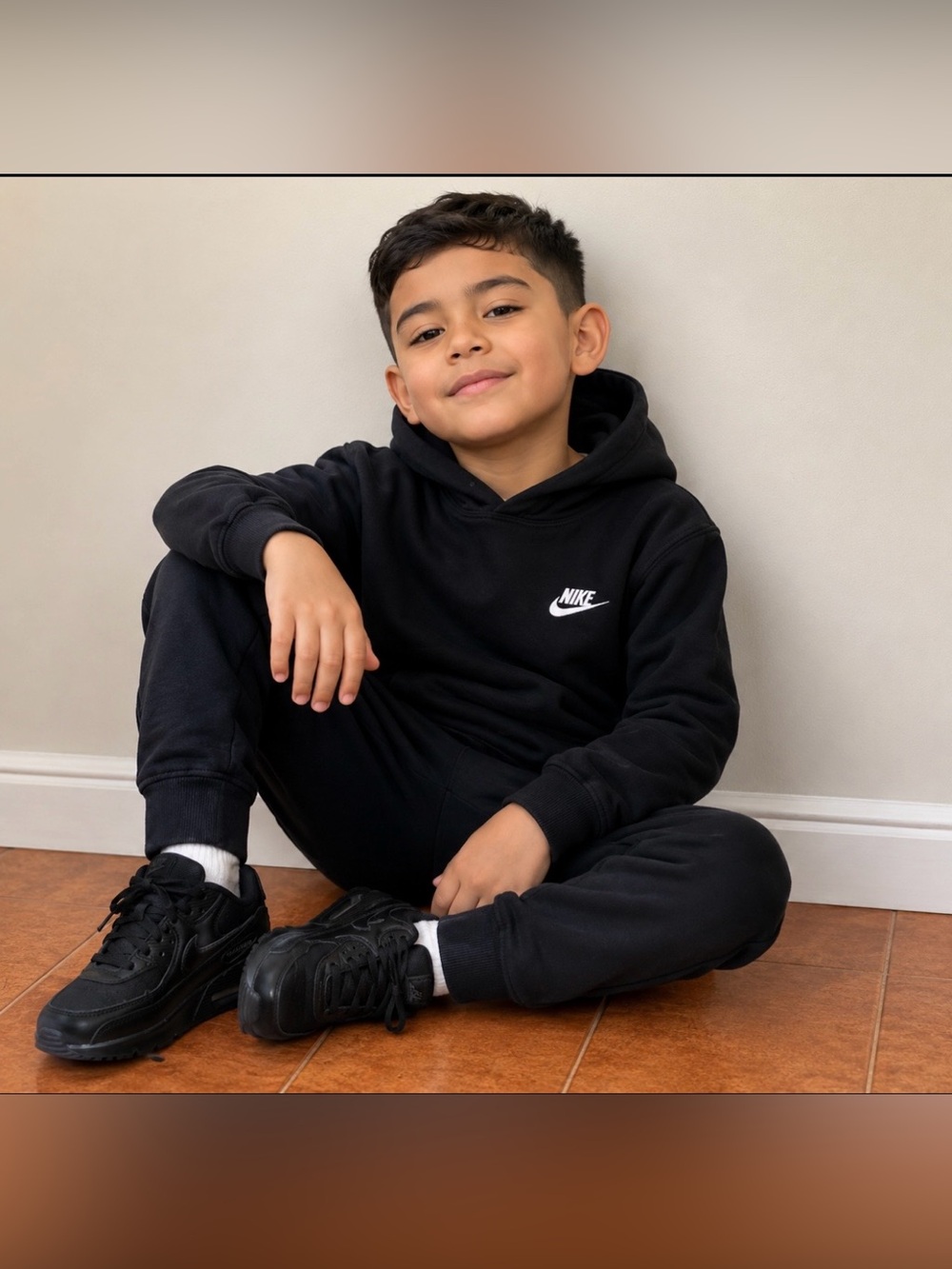 Nike Kids Black Sneakers